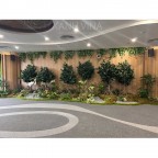 Tiểu cảnh cây giả tại Vincom Long Biên Hà Nội